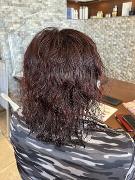 アチーブ ヘア デザイン(achieve hair design) #スパイラルパーマ