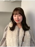 イメチェン前髪カット[表参道ダブルカラーケアブリーチ縮毛矯正]