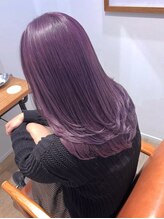アーブルポンテ(ARBRE ponte)&nbsp;ブリーチダブルカラーラベンダーパープル
