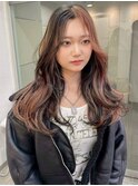 学割ブリーチハイライト髪質改善ダブルカラーレイヤーカット