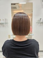 ヘアサロン ティファレス(Hair Salon TIPHARETH)&nbsp;まとまり、艶、美しい丸み、すべてが叶うミニボブ