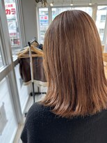 スクリ 玉造(SUKURI)&nbsp;ミディアム　大人カラー　ブラウン
