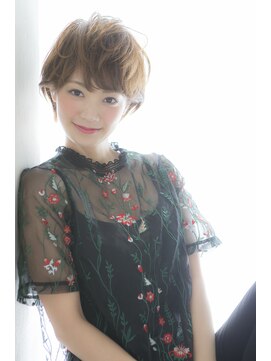 ミエルヘアーエスト 新宿店(mielhair est) ふんわり愛されショートヘア