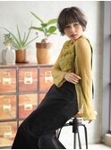 大人可愛い外ハネショート
