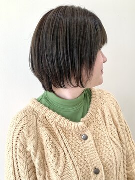 フォーク FOLK 【FOLK】暗くても透ける透明感カラー☆似合わせふんわりショート