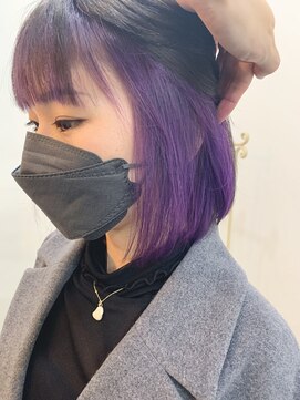 エコロジカルグローブス(ECOLOGICaL GLOBES) ◇フェイスフレーミング　ビビットパープル◇