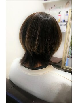 アステリズム(Asterism) 【Asterism アステリズム】ショートウルフ×ハイライト☆