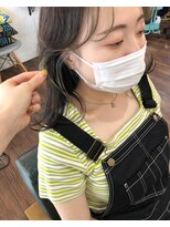 レジスタヘアーワークス (REGISTA hair works)&nbsp;お顔まわりにも！大人可愛いインナーカラー♪