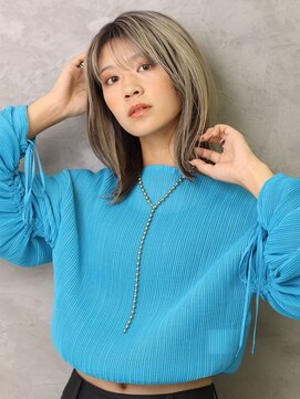 ジャックモアザン 新宿タカシマヤ店 シャドウルーツ/ローライト[新宿/新宿駅/白髪ぼかし]