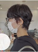 大人ショートパーマ