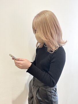 コワファースト  させぼ五番街店(COIFF1RST) ブロンドヘア