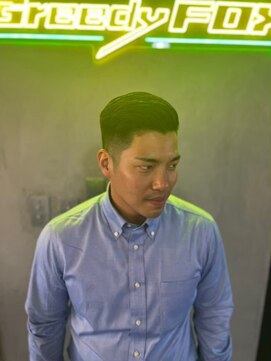 グリーディーフォックス 三軒茶屋(GreedyFOX) 波巻き/マッシュパーマ/ウルフ/ハイライト<理容室>三軒茶屋