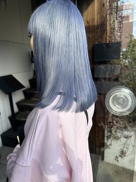 へアサロンアンドカフェガーデン(hair salon&cafe GARDEN) ダブルカラー/ケアブリーチ/ブルーカラー