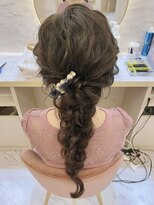 ヘアアレンジメント ボガスティーズ 溝の口店(Hair arrangement Vogusty's)&nbsp;編みおろし