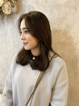 フィグバイアルテフィーチェ(fig by artefice) 顔まわりレイヤーロブ#韓国風巻き