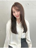 【SEEK 松尾菫菜】ベージュカラー×レイヤーカット