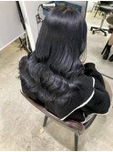 美髪ほんのりブルーブラック【高田馬場　lok】
