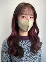 ツキ 横浜店(tuki) インナーカラーケアブリーチイヤリングカラーハイライトレイヤー