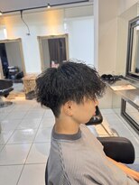 アイズ 海老名(AIZU) 波巻きツイストスパイラルパーマ メンズカット サーフカール