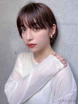 オーブヘアー モリー 都城2号店(AUBE HAIR molly) 20代・30代_丸み可愛いミニボブ