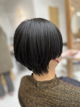ハナサカヤヘアーサロン(hanasakaya hair salon) 大人ハンサムショート