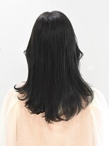 アース 三木店(HAIR & MAKE EARTH)&nbsp;10代20代30代大人可愛い韓国風ブルーブラックヨシンモリヘア