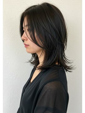 プレミア(PREMIER) レイヤー/ミディアム/ダークグレーベージュ/セミディ