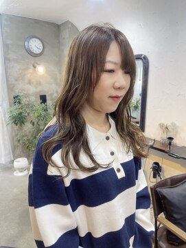 エトネ ヘアーサロン 仙台駅前(eTONe hair salon) ［ eTONe ］ブリーチなし　ミルクティー