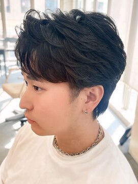 バース バイ ハピネス(BIRTH by happiness) 奈良men'sフェザーショート　フェザーパーマ