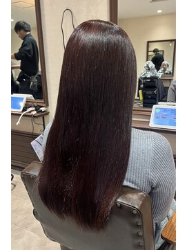 シエル 福山駅前店(CIEL) 【艶感】ピンクベージュ/20代/30代/40代/50代/髪質改善