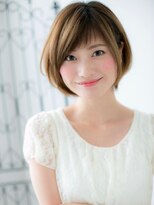 フェイス 赤羽 ネオ(face Akabane neo)&nbsp;小顔ショートボブ　ミルクベージュ/シルキーベージュ/斜めバング