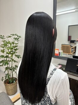 コンセプト(Concept)の写真/【自分の髪が好き*】今までコンプレックスだったくせ毛の悩みも髪質改善縮毛矯正で徹底解決！