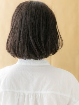 モッズヘア 越谷(mod's hair) 暗めカラーチャコールグレーワンカール小顔ボブ311W越谷20代30代