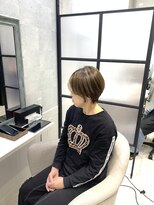 イーズ バイ インス(Yeeee.s by INCE)&nbsp;白髪ぼかし/白髪改善カラー/ショート/透明感カラー/脱白髪染め