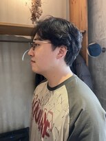 ネロ ヘアサロン 渋谷(NERO HAIR SALON)&nbsp;【加藤木麻彩】メンズセンターパートパーマ