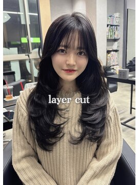 シエンゴールド(CIEN gold) レイヤーカット/顔周りカット/前髪カット#浜松駅#カラー