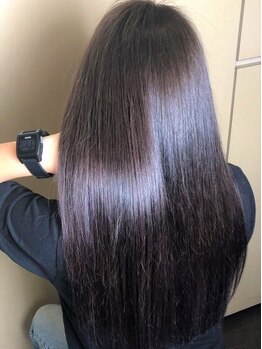 ワンオフ(one-off)の写真/【森下駅徒歩1分】髪の癖・うねり・広がりを緩和しながら憧れの美髪が叶う!【髪質改善酸熱トリートメント】