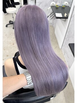 エゴル ナゴヤサカエ(ENGOL NAGOYA SAKAE) 新美蓮/ラベンダー/ハイトーン/ブリーチ/ラベージュ