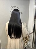 仕上げアイロンなし/乾かすだけ髪質改善ストレート/髪質改善