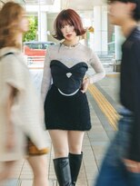 アクシス ナゴヤ(AXIS NAGOYA) 北野イメチェン/ピンクベージュ/アンブレラカラー/前髪/名古屋駅