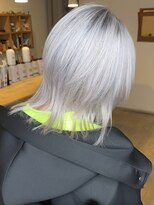 ブレイズヘアー(BLAZEhair)&nbsp;【超ハイトーン】ホワイト×ブリーチ３回