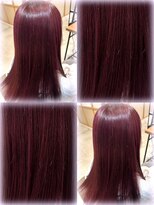 ケー 北千住(K.) チェリーピンク ブリーチなしダブルカラー