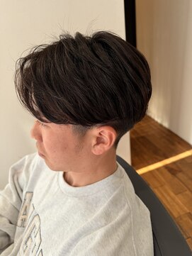 リバイブ ヘアー リュッカプラス(Revive Hair Lycka+) メンズカット☆ツーブロック毛流れニュアンスパーマ20代30代
