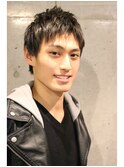 【School Style】さわやか系アップバングショート