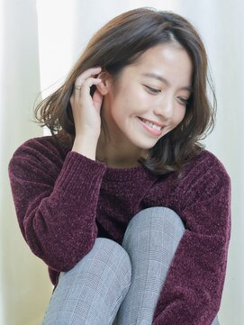 ウィルゴ(VIRGO) 【VIRGO】30代40代 こなれセミディ 大人レイヤーボブ