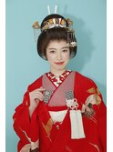 【着物】日本髪