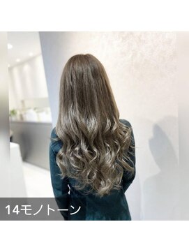 エイクス ヘア デザイン×美髪クリニック 千葉(AQs hair design) N.カラー×モノトーン[14レベル]♪