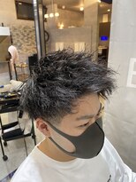 ブレイブ ヘアデザイン(BRaeVE hair design) ツイストパーマ+ロウフェードスタイル