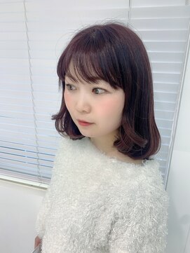 六本木美容室 白金店 ピンクパープルcolor