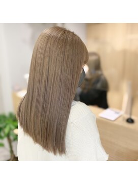 アヴァンス 京橋店(AVANCE) ケアブリーチ×ベージュ